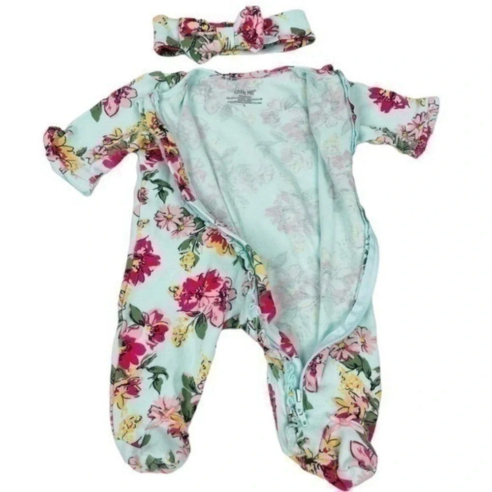 Footie Bundle 4 Pieces | Baby- NB Newborn | One Piece Romper | Pajamas